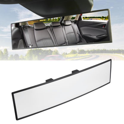 Joytutus Universal 11.81 Inch Panoramic Convex Real View Mirror for Car SUV Trucks Reversible Passengers High-Quality Glass Anti-Fall Design Easy Install Rearview Mirror
