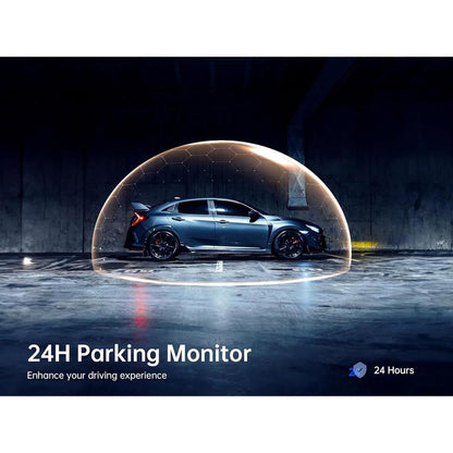 Pelsee P10 2.5K Rear View Mirror Camera, 10'' Mirror Dash Cam Smart Driving Assistant W/Adas and BSD, Front and Rear Camera for Cars Trucks,Night Vision,Voice Control,Parking Mode,Free 32GB Card